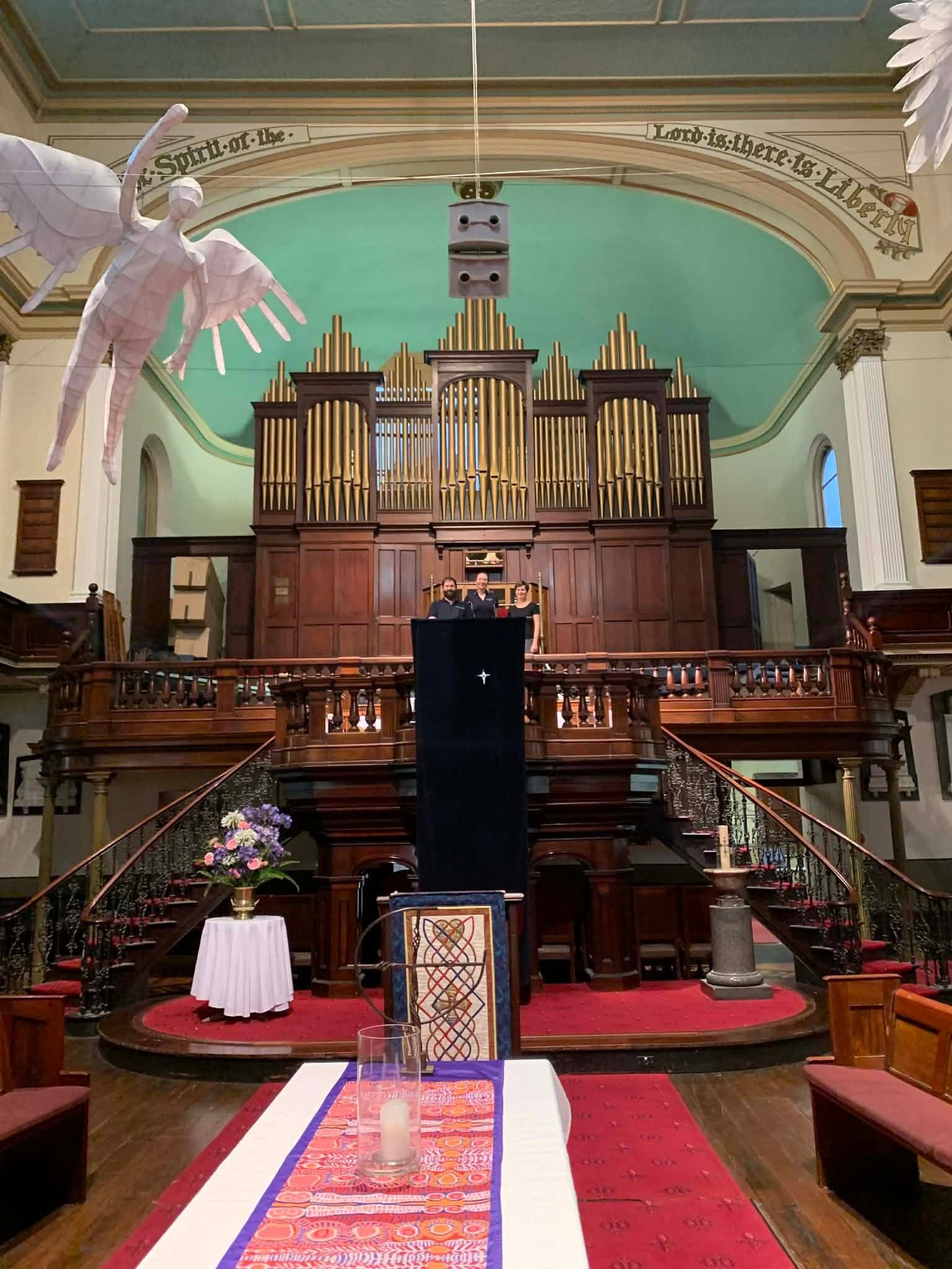 Christmas Progress at Pitt Street Uniting Church