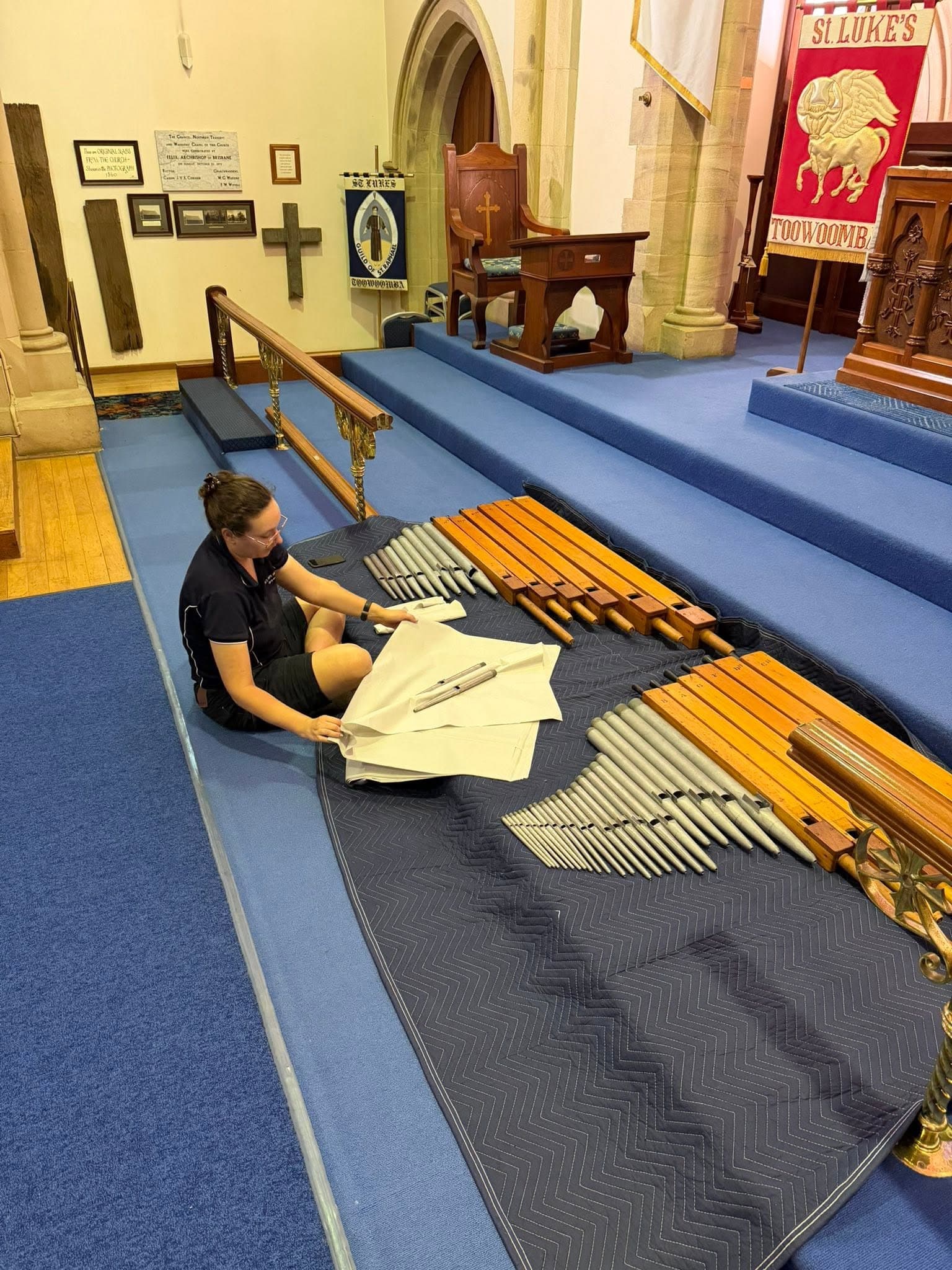 Restoration Work at St Luke's, Toowoomba