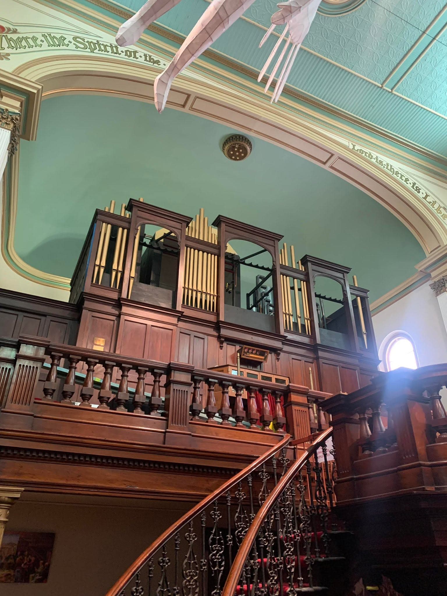 Soundboard Repairs at Pitt Street Uniting Church
