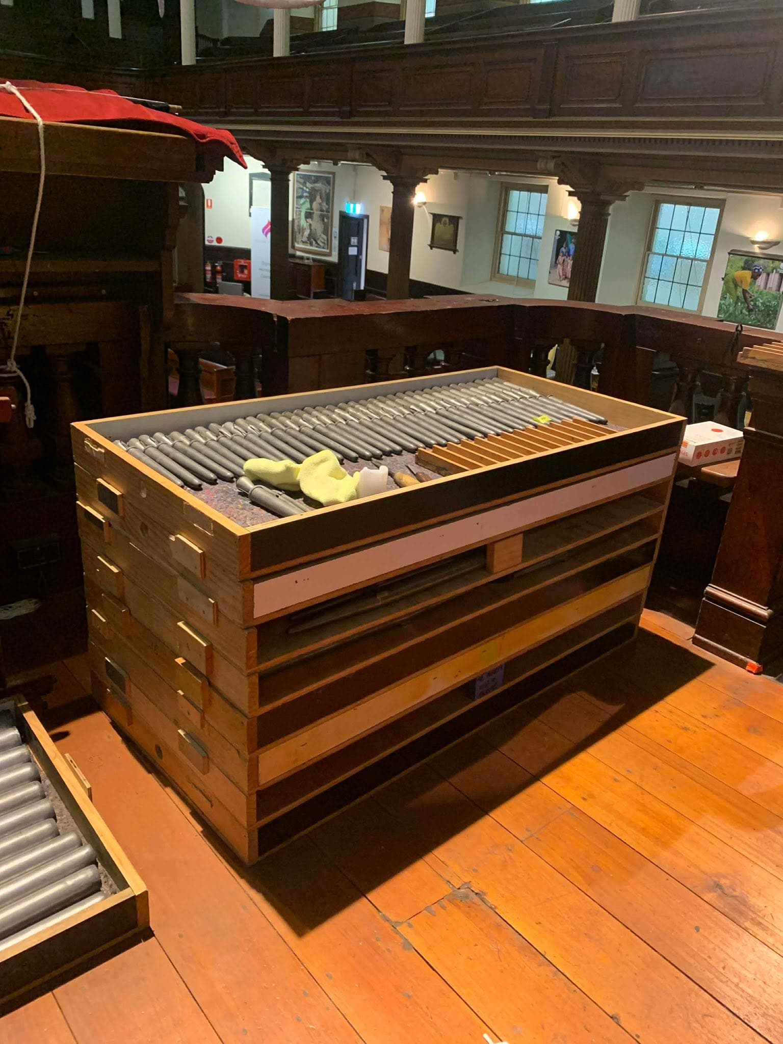 Soundboard Repairs at Pitt Street Uniting Church