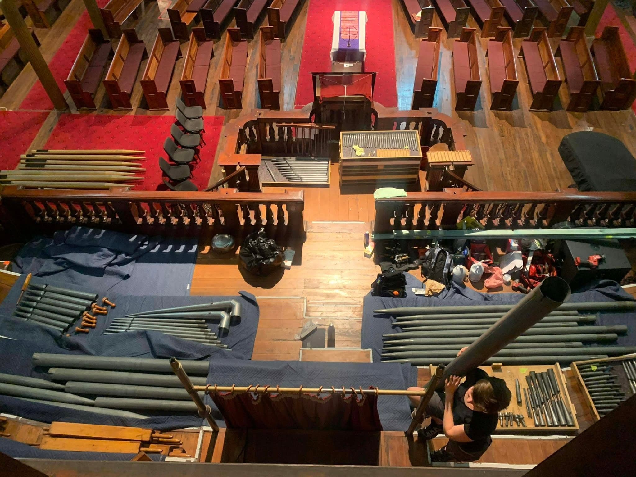 Soundboard Repairs at Pitt Street Uniting Church