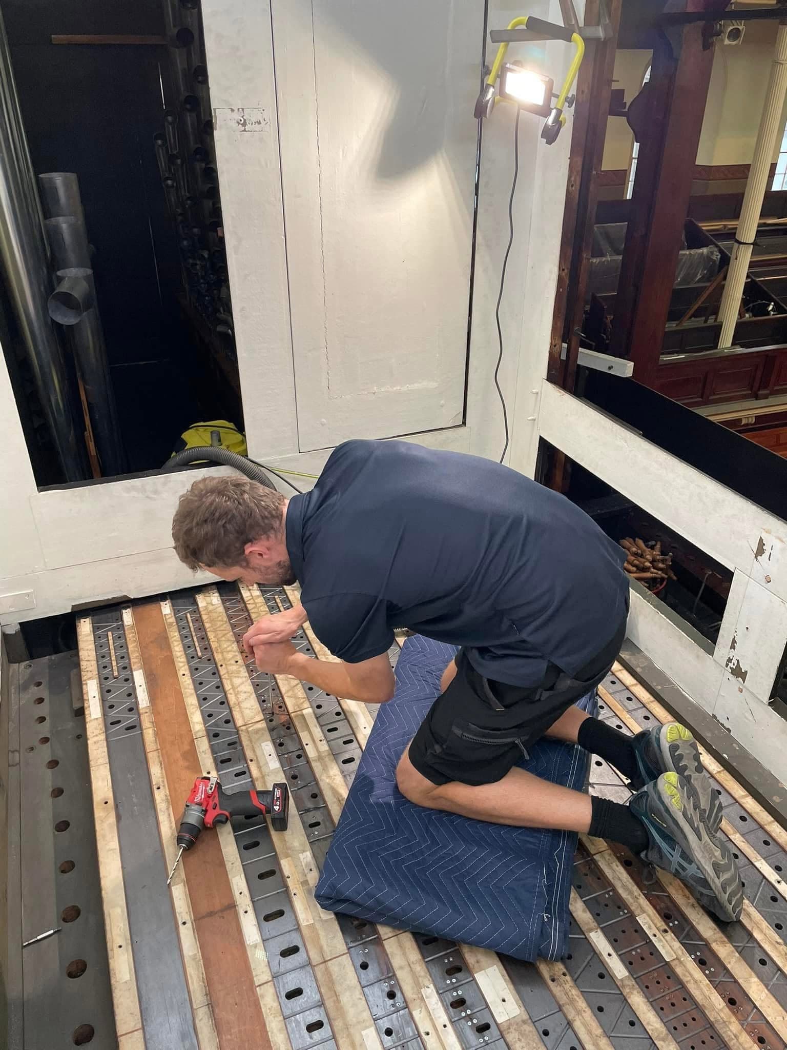 Soundboard Repairs at Pitt Street Uniting Church